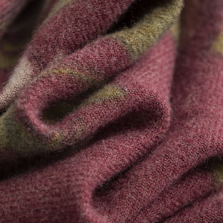 Buddha Stones Tibetan Shawl Garden Rose Fall Winter Cozy Travel Scarf Wrap - image 9