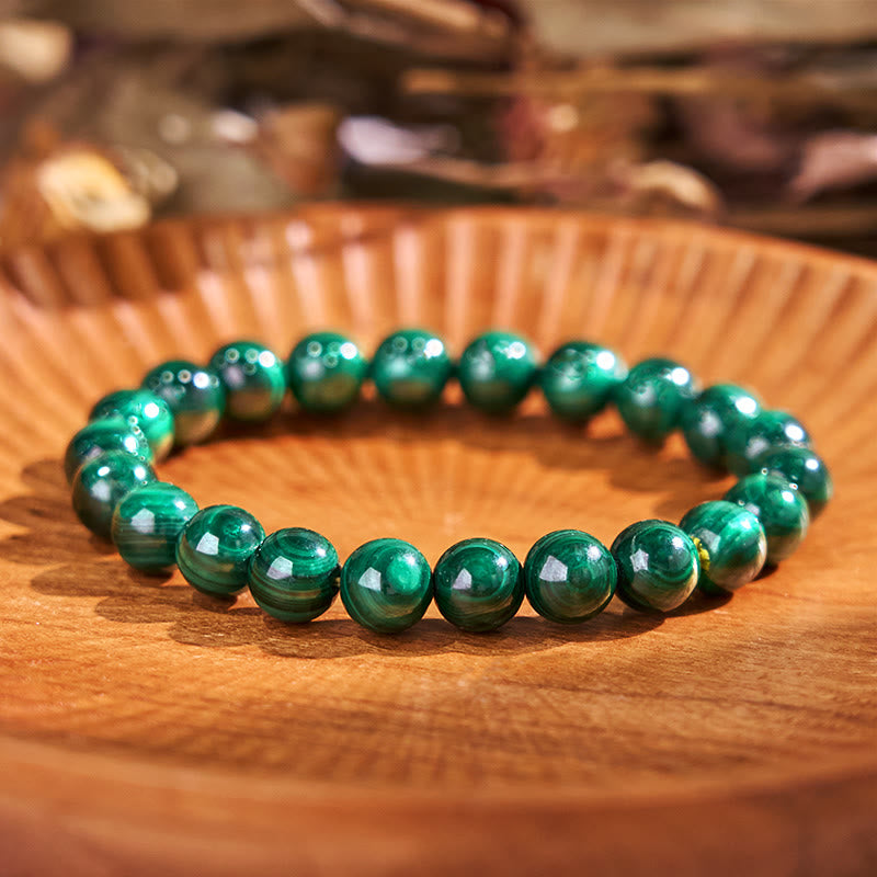 Buddha Stones Love Self Green Series Calm Balance Support Bracelet