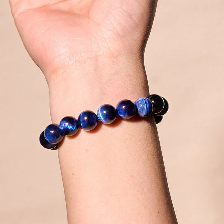 Buddha Stones Let The Past Go Blue Series Calm Tranquility Bracelet