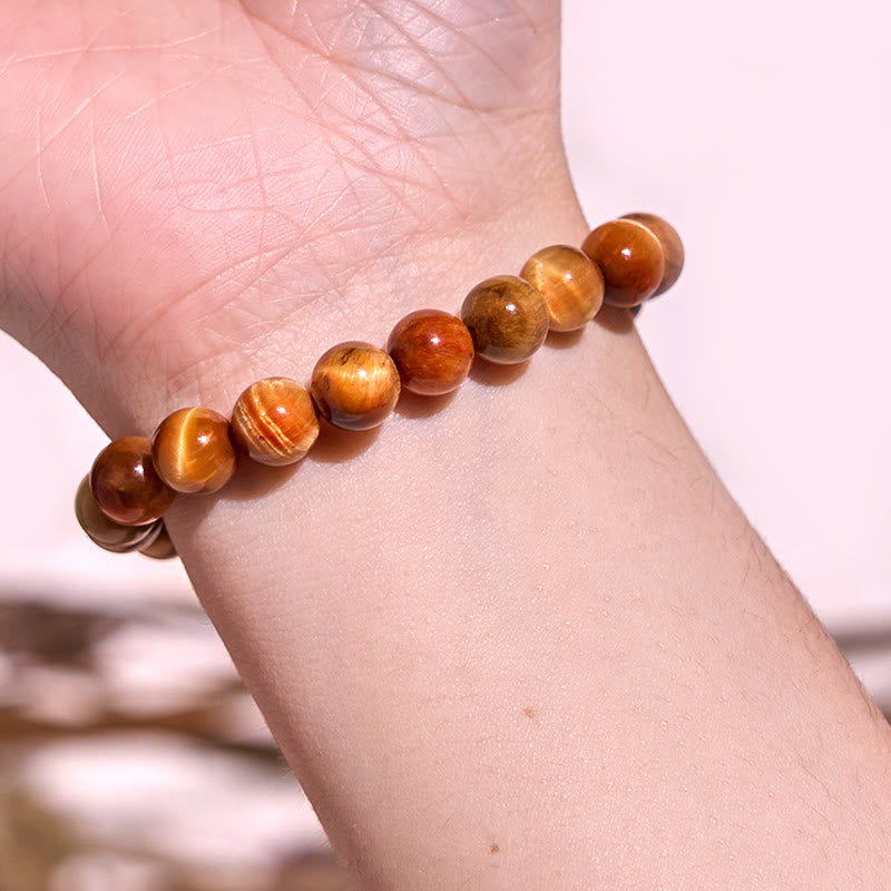 Buddha Stones Boost Vitality Warm Color Series Positive Courage Bracelet