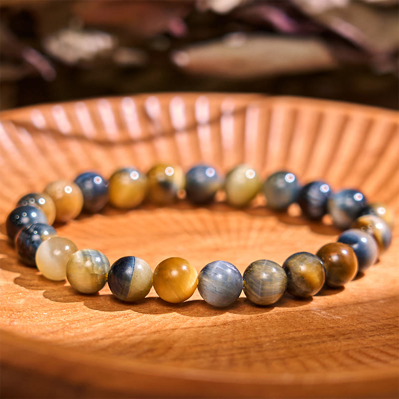 Buddha Stones Boost Vitality Warm Color Series Positive Courage Bracelet