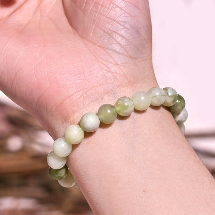 Buddha Stones Restores Calmness Cool Color Series Love Tranquility Bracelet