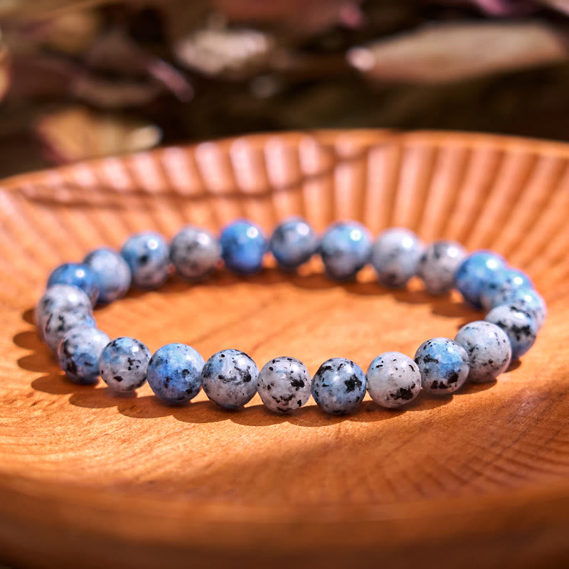 Buddha Stones Restores Calmness Cool Color Series Love Tranquility Bracelet