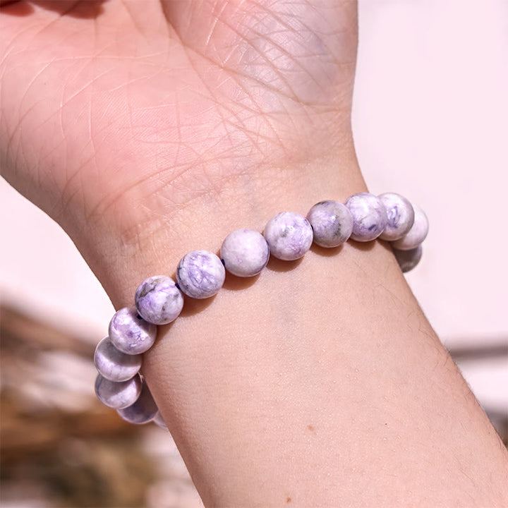 Buddha Stones Restores Calmness Cool Color Series Love Tranquility Bracelet