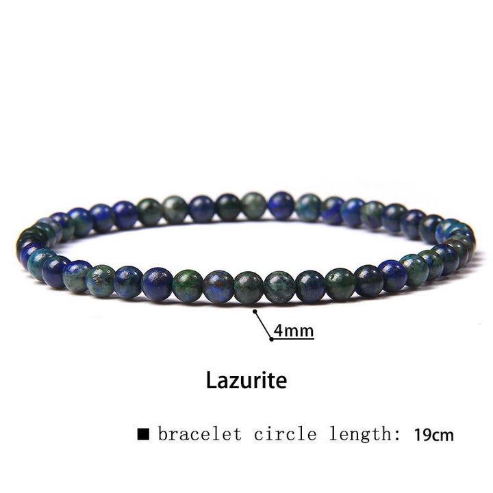 Buddha Stones 4mm Various Stone Crystal Mini Beads Healing Bracelet