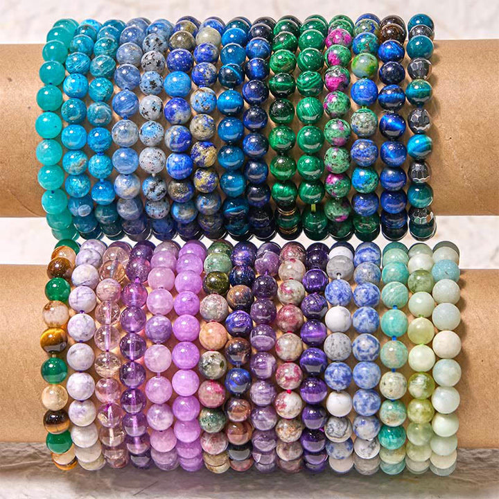 Buddha Stones Restores Calmness Cool Color Series Love Tranquility Bracelet