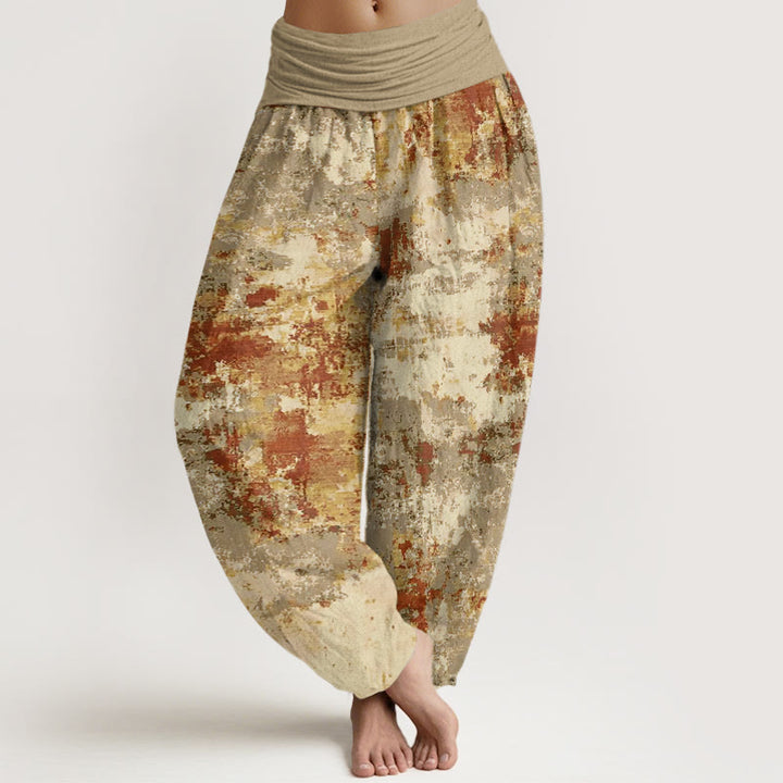 Buddha Stones Tie Dye Women's Elastic Waist Harem Pants