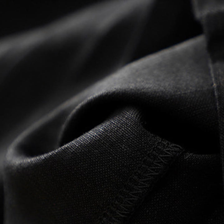 Buddha Stones Solid Color Front Button Back Elastic Cotton Linen Women's Pants With Pockets - image 33