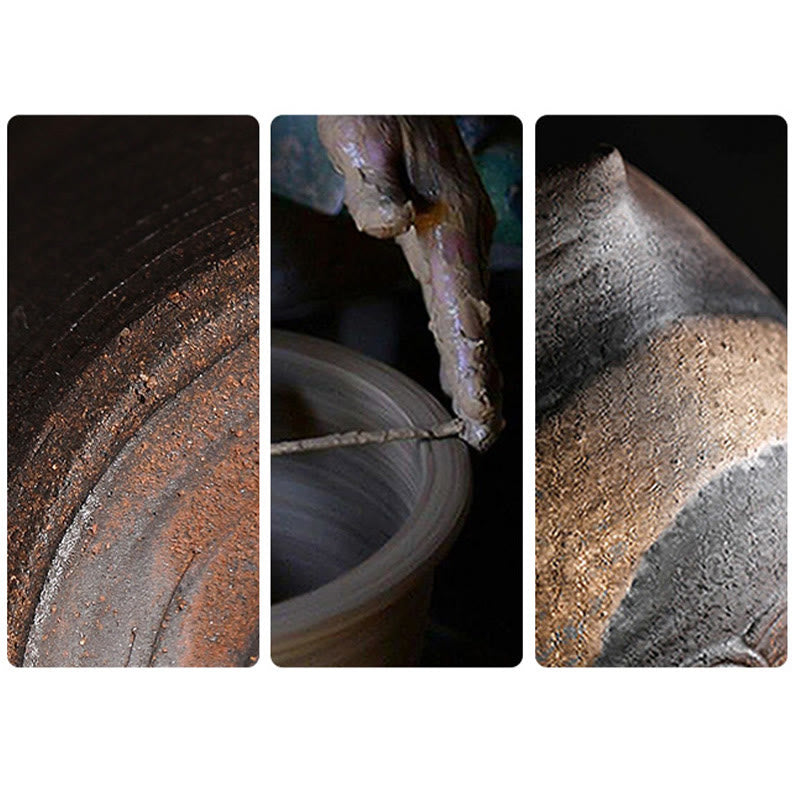 Buddha Stones Little Brown Monk Hat Strainer Ceramic Tea Accessories Figurine Zen Home Desk Decoration - image 16