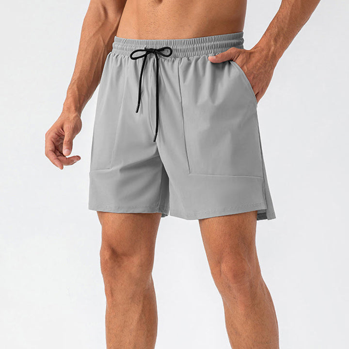 Buddha Stones Men's Casual Quick Dry Sports Shorts With Pockets - Silver - US/UK/AU44，EU54 (2XL) - image 14
