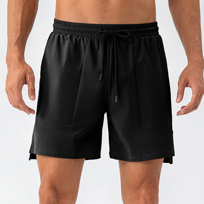 Buddha Stones Men's Casual Nylon Quick Dry Sports Shorts With Pockets - image 26