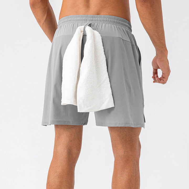 Buddha Stones Men's Casual Nylon Quick Dry Sports Shorts With Pockets