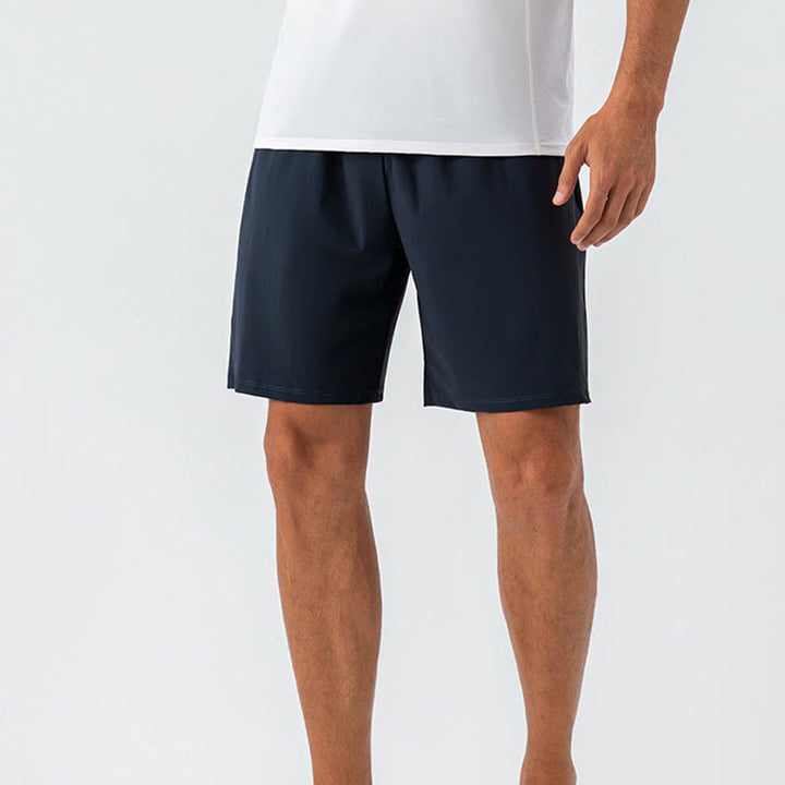 Buddha Stones Men's Casual Breathable Loose Nylon Quick Dry Sports Shorts With Pockets - image 3