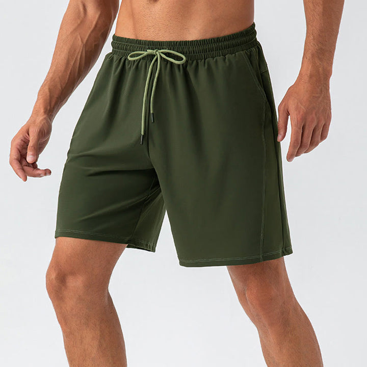 Buddha Stones Men's Casual Breathable Loose Nylon Quick Dry Sports Shorts With Pockets - image 20