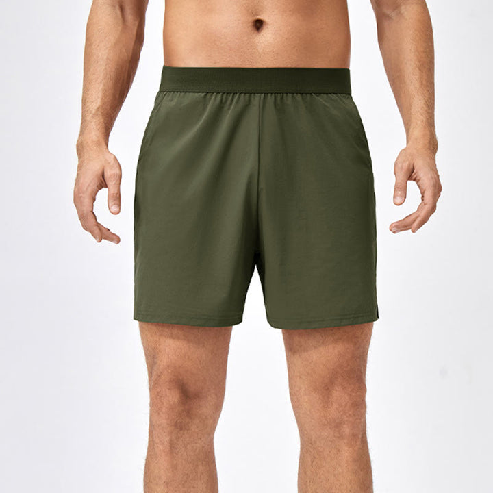 Buddha Stones Men's Casual Loose Nylon Quick Dry Sports Shorts With Pockets - image 17