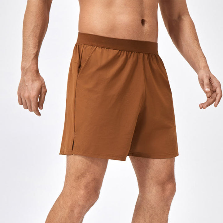 Buddha Stones Men's Casual Loose Nylon Quick Dry Sports Shorts With Pockets - image 1