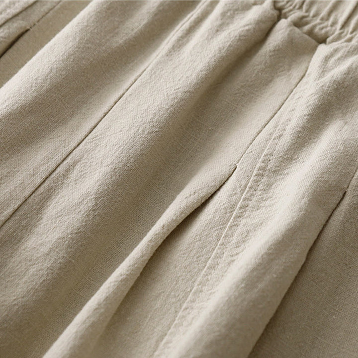 Buddha Stones Casual Plain 7-8 Length Women's Harem Pants With Pockets - image 3