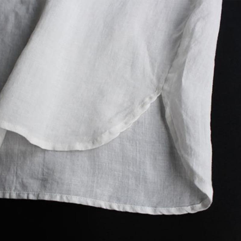 Buddha Stones Ethnic Embroidery Bohemian Pattern Long Sleeve Crew Neck Women's Shirt - image 6