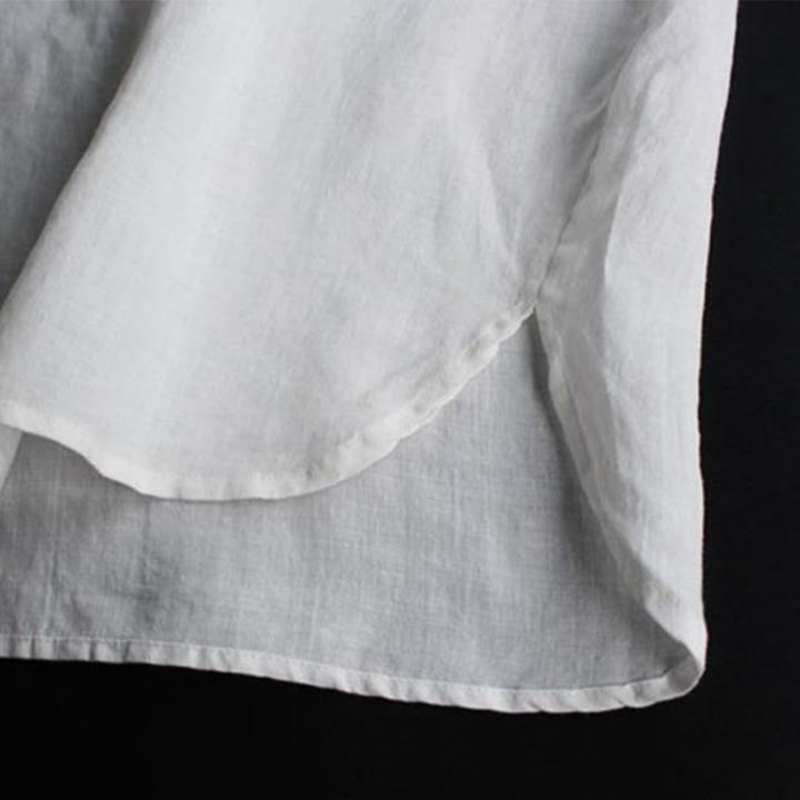 Buddha Stones Ethnic Embroidery Bohemian Pattern Long Sleeve Crew Neck Women's Shirt - image 6