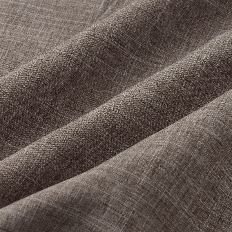 Buddha Stones Summer Men's Button Plain Short Sleeve Cotton Shirt With Pocket - image 41