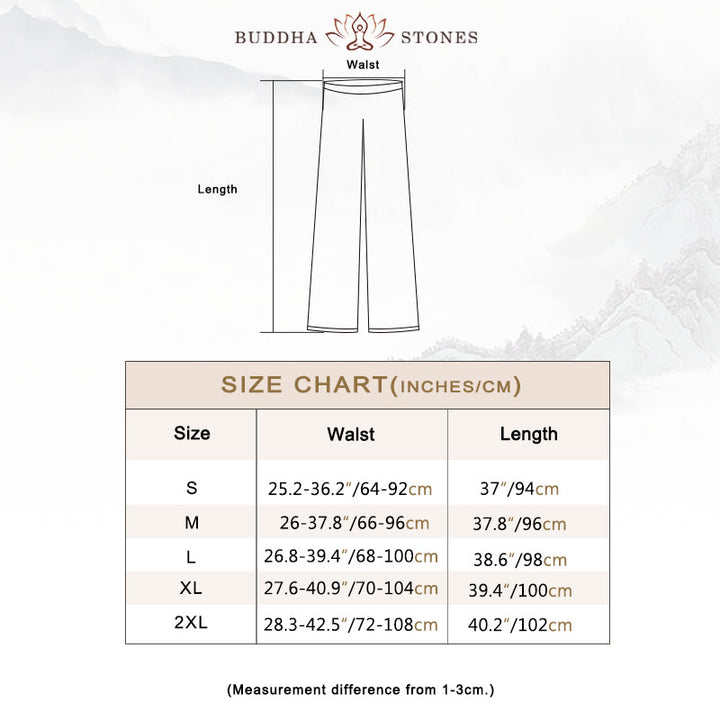 Buddha Stones 2Pcs Half Sleeve Shirt Top Pants Meditation Zen Tai Chi Cotton Linen Clothing Women's Set - image 4