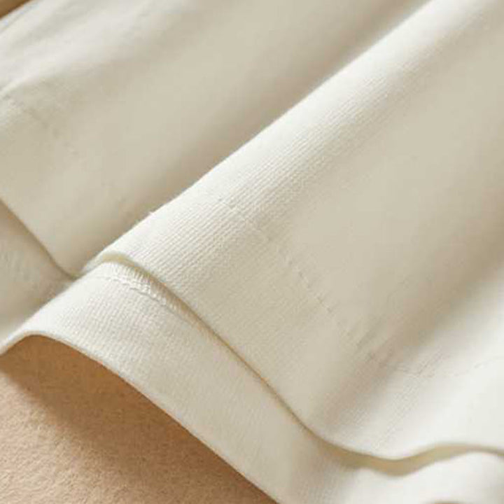 Buddha Stones Summer Casual Plain Cotton Linen Zipper Button Women's Shorts With Pockets
