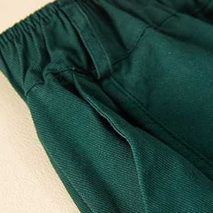Buddha Stones Summer Casual Loose Plain Cotton Women's Shorts With Pockets