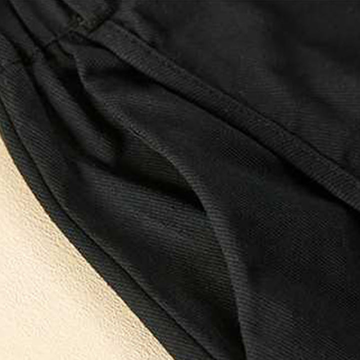 Buddha Stones Summer Casual Loose Plain Cotton Women's Shorts With Pockets