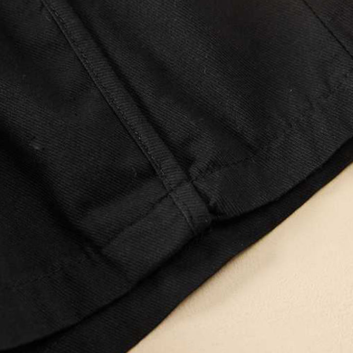 Buddha Stones Summer Casual Loose Plain Cotton Women's Shorts With Pockets