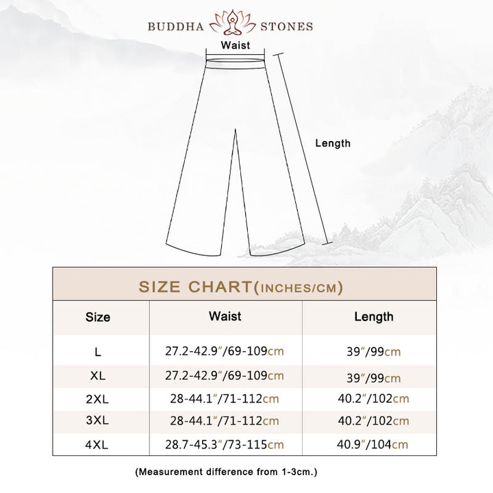 Buddha Stones 2Pcs Tang Suit Plain Color Frog-Button Men's Long Sleeve Shirt Pants Set