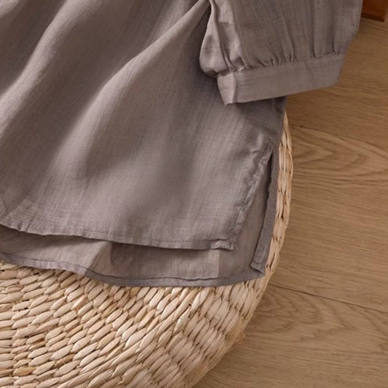 Buddha Stones Casual Symmetrical Embroidery Women's Crew Neck Design Half Sleeve Spandex T-shirt - image 22