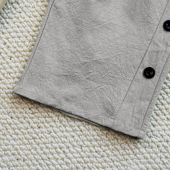 Buddha Stones Summer Plain Patchwork Design Drawstring Cotton Linen Women's Pants With Pockets