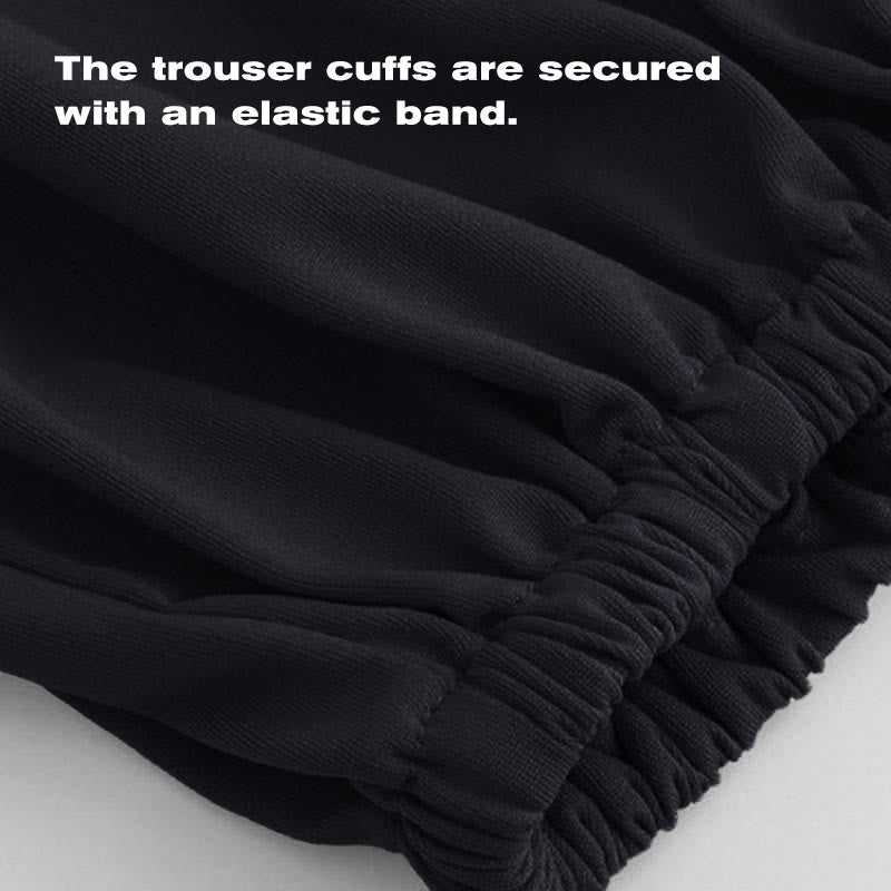 Buddha Stones Summer Unisex Elastic Waist Tai Chi Qigong Practice Pants With Pockets - image 4