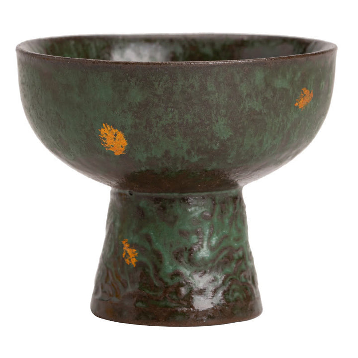 Buddha Stones Vintage Auspicious Clouds Goblet Teacup Kung Fu Tea Cup 60ml