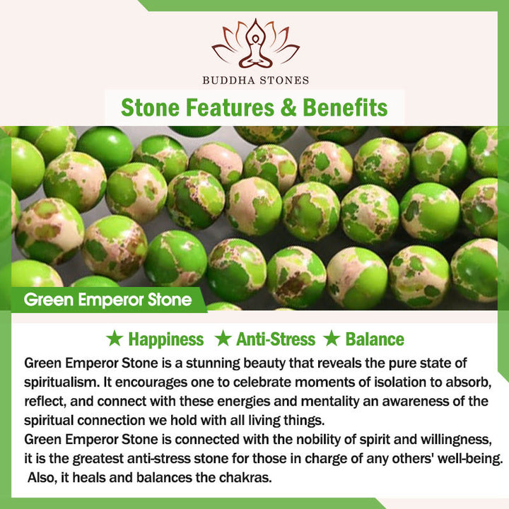 FREE Today: Anti-Stress and Happiness Natural Emperor Stone Water Drop Leaf Shape Earrings