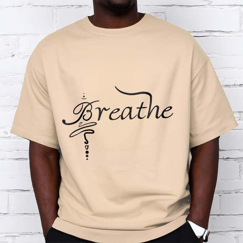 Buddha Stones Breathe Word Tee T-shirt - image 10