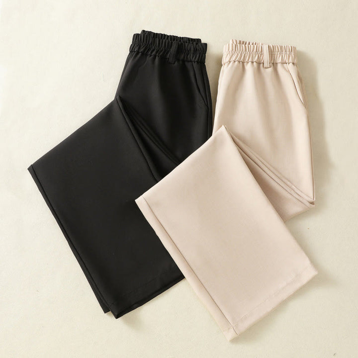 Buddha Stones Vintage Elastic Waistband Design Drawstring Women's Cotton Pants With Pockets - image 15