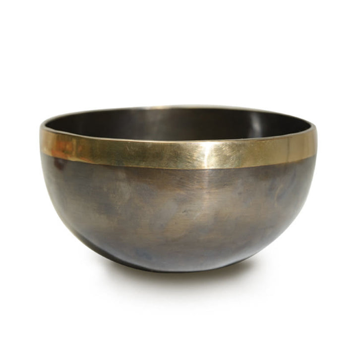 Buddha Stones Handmade Nepal Singing Bowl Simple Pattern for Healing and Meditation Sound Bowl Set - image 13