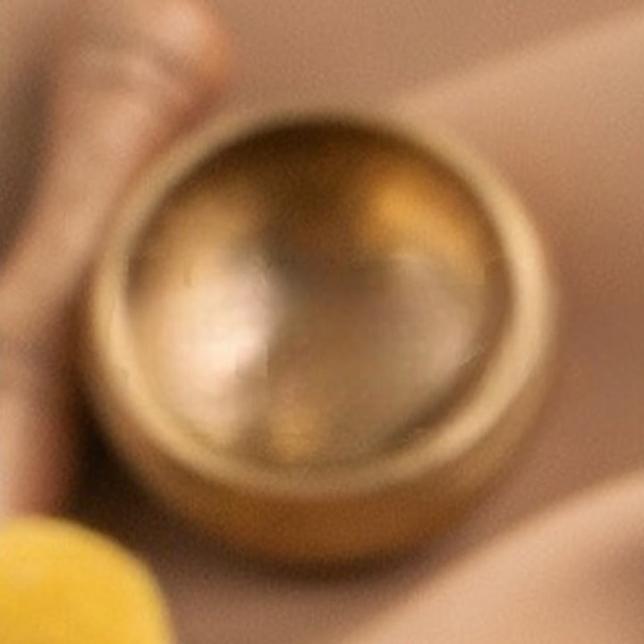Buddha Stones Handmade Mini Small Singing Bowl for Healing and Meditation Sound Bowl Set 1.57*0.98 IN - image 10
