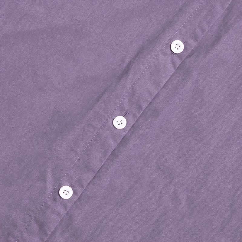 Buddha Stones Summer Casual Plain Breasted Notched Collar Short Sleeve Women's Cotton Linen Shirt - image 45