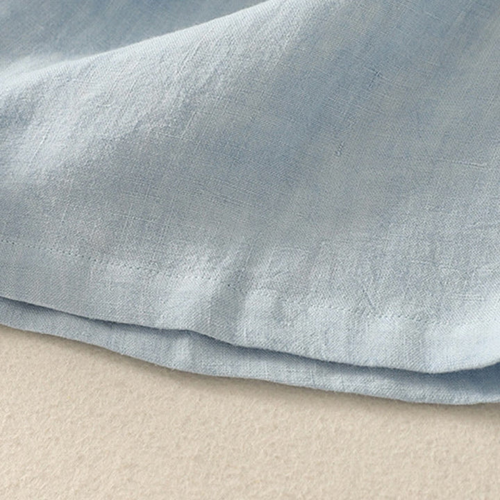 Buddha Stones Casual Summer Plain Crew Neck Cotton Women's Short Sleeve T-Shirt - image 3