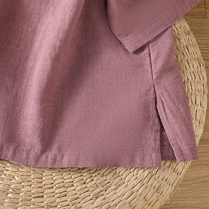 Buddha Stones Casual Summer Plain Crew Neck Women's  Cotton Short Sleeve T-Shirt - image 7