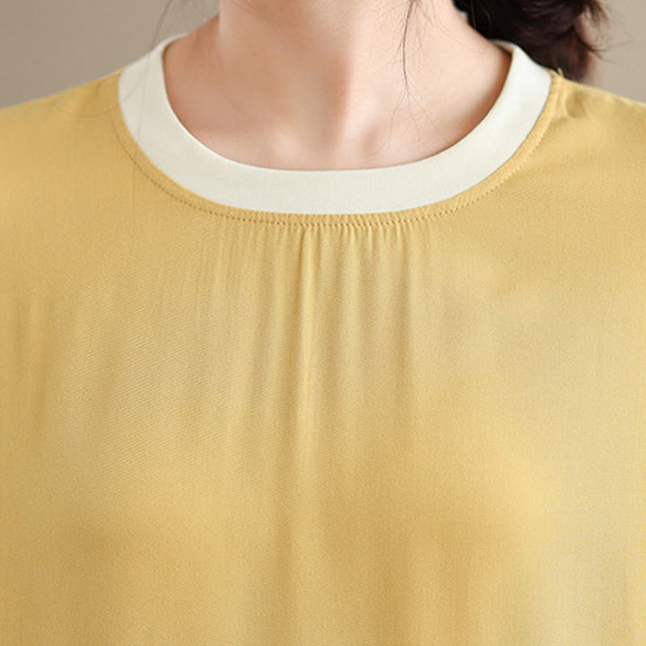 Buddha Stones Pure Color Slit Design Sleeveless Cotton Midi Dress With Pockets - image 32