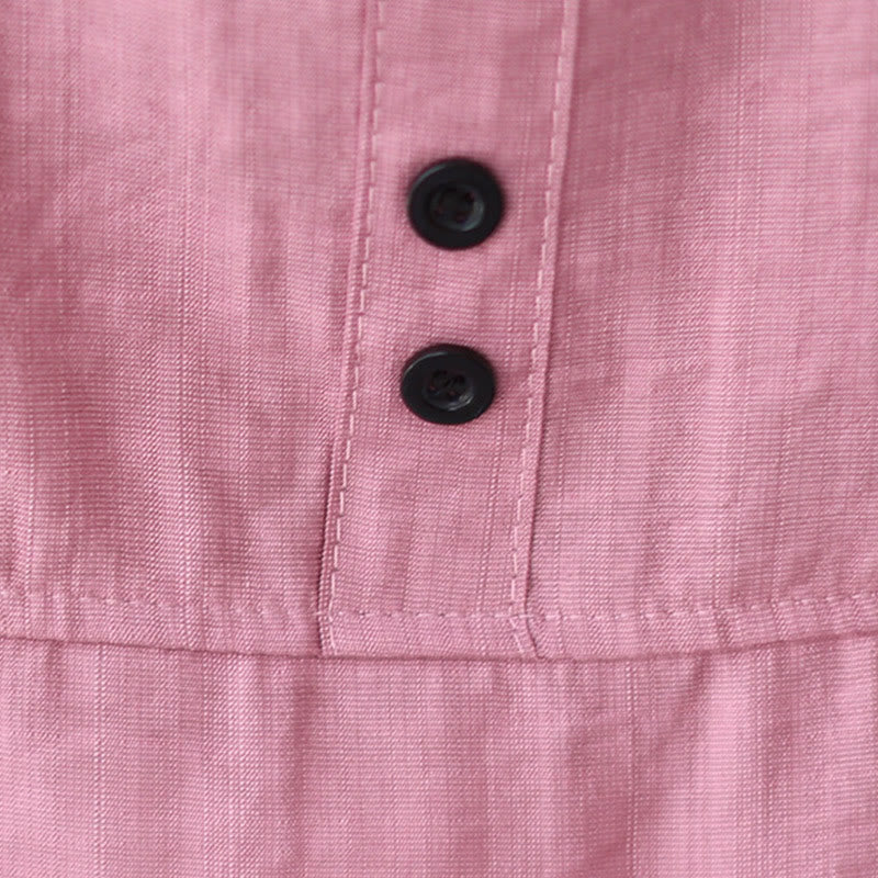 Buddha Stones Casual Summer Plain Crew Neck Women's Polyester Short Sleeve T-shirt - image 12