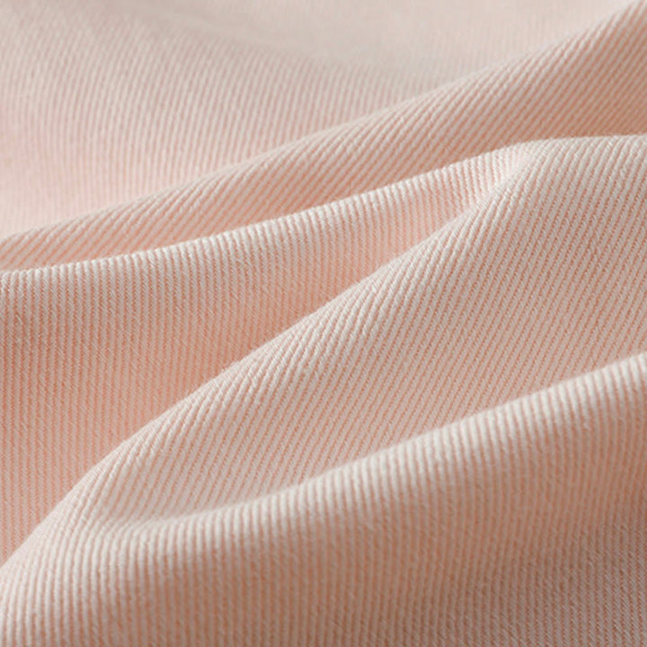 Buddha Stones Casual Lace Patchwork Design High Waist Women's Wide Leg Ankle-Length Pants With Pockets Zipper - image 17