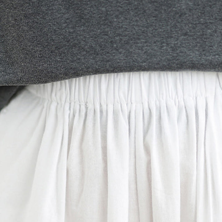 Buddha Stones Commute Summer Plain Women's Cotton Bloomers Pants With Pockets - image 12