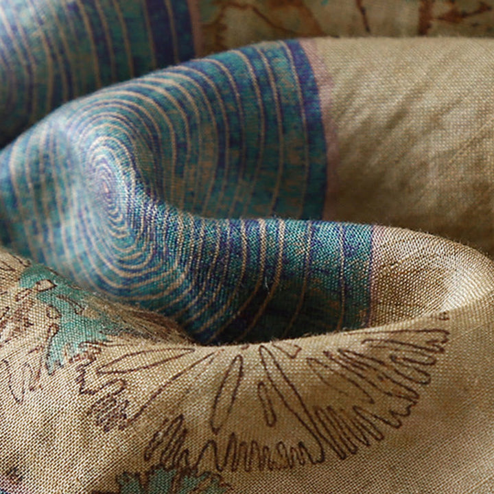 Buddha Stones Retro Casual Chinese Frog-Button Design Women's Harem Pants With Pockets - image 12