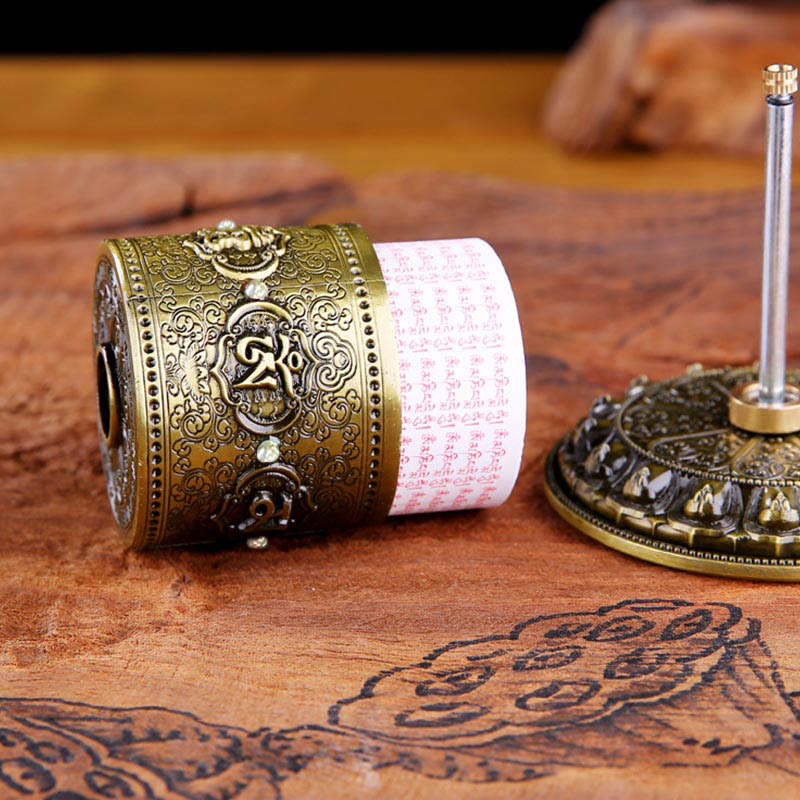 Tibetan Blessing Prayer Wheel Car Decoration - image 7