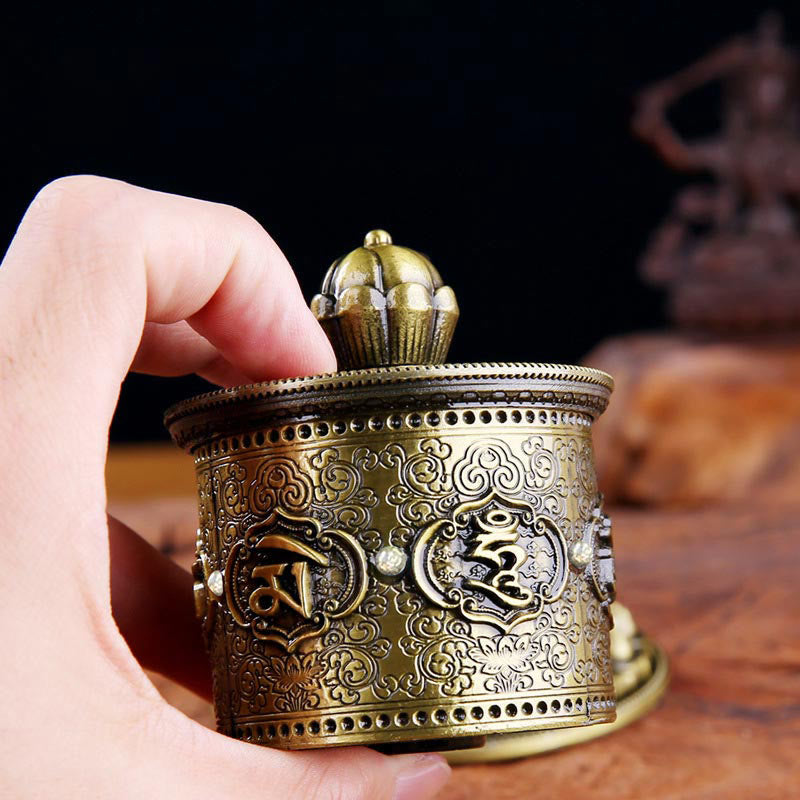 Tibetan Blessing Prayer Wheel Car Decoration - image 5