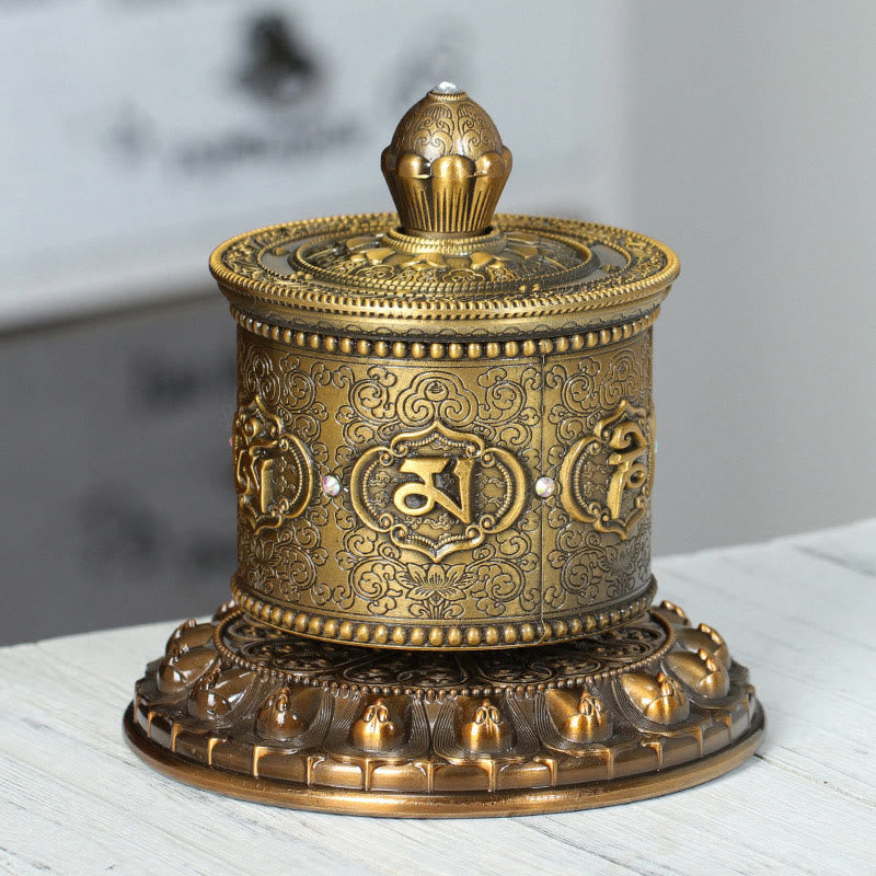 Tibetan Blessing Prayer Wheel Car Decoration - image 4